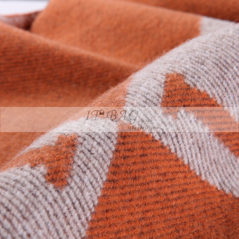 Hermes Blanket Orange 4